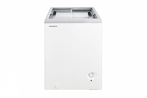 HEINNER HSF-M84WHC Gefriertruhe 84 L – Kompakte Gefrierlösung mit praktischem Schiebedeckel, Energieeffizienzklasse C für sparsamen Betrieb, Modernes Weißes Design, Inklusive 5 Jahre Garantie