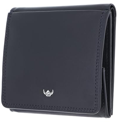 Golden Head Cuero Monedero Caja vienesa Polo RFID Protect Wiener Schachtel 1183 Marineblau Azul Marino