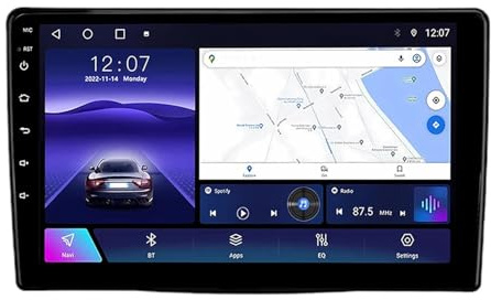 Android 15 Car Stereo for Fiat 500L 2012-2017 9'' IPS Touch Screen Car Radio with Wireless Carplay/Android Auto,GPS, WiFi, Bluetooth，Support OBD2/DVR/DSP(A1 1G+32G)