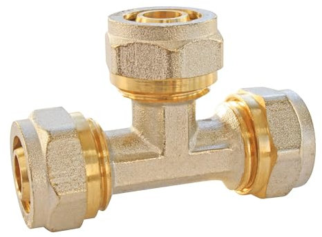 SOMATHERM FOR YOU - / 3032-16 - Kompression T-Stück für Rohr Ø16 Mehrschichtige