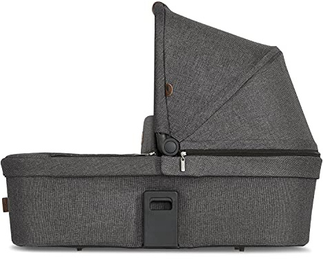 ABC Design Babywanne Zoom - faltbare Tragewanne - für Babys & Neugeborene - kompatibel mit Geschwisterkinderwagen Zoom - Farbe: asphalt