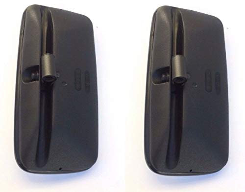 Lot de 2 rétroviseurs extérieurs pour camion, bus, pelleteuse, tracteur, diamètre 15-22 365 x 190 mm