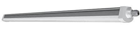 LEDVANCE Feuchtraumleuchte LED: für Decke/Wand, DAMP PROOF COMPACT IP66, 55 W, 220…240 V, Ausstrahlungswinkel: 120, Warm White, 3000 K, Gehäusematerial: Polycarbonat (PC), IP66, 1-er-Pack