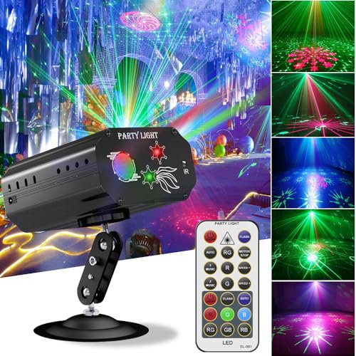 Disco Light Party Lights,Disco Ball Lights Sound Activated Dj Light for Parties Gift Birthday Dance Bar Xmas Wedding Show Club