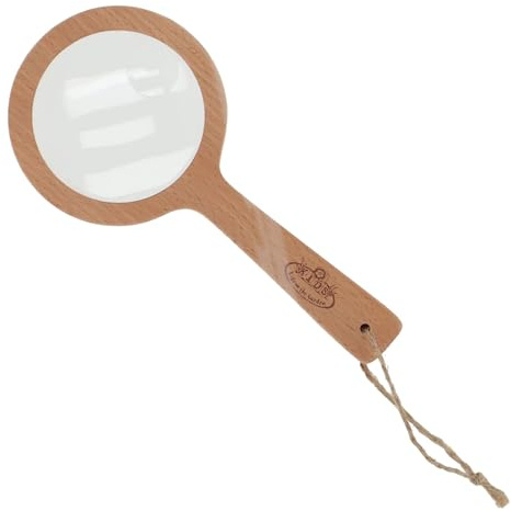 Esschert Design - Lupa de Madera - Madera, Plástico - KG227