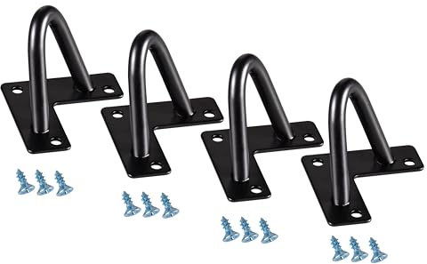 WHUANGKAKA 5,1 cm Haarnadelbeine, DIY-Möbelbeine aus Metall sind ideal für Schränke, Kleiderschränke, TV-Schränke, Schubladen, Nachttische, Schmuckkästchen, Couchtisch und mehr. Kleine Tischbeine,