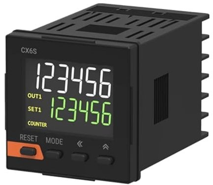 ZERVA Minuterie de Compteur à écran LCD CX6S-2P4