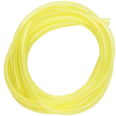 LIBAIDZ 1 Pcs Tuyau Essence 2*3.5mm, Jaune, Polyuréthane (PU), Durite Essence, pour Tronçonneuse, Débroussailleuse, Souffleur, Coupe-bordure, Longueur 1m