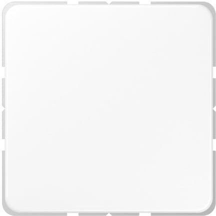 JUNG CD594-0WW Blind-Abdeckung (Thermoplast bruchsicher) Alpinweiß Serie CD