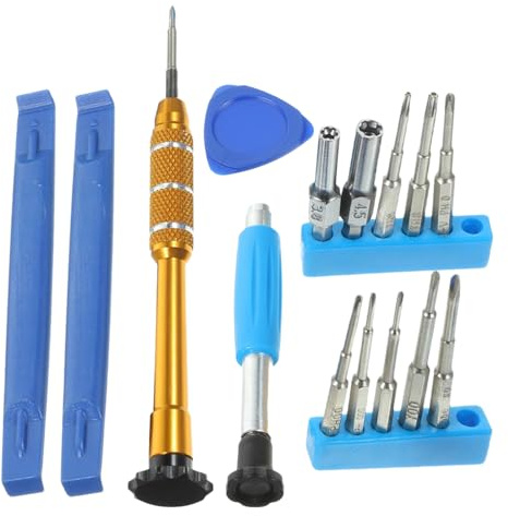 Kit de démontage du jeu, tournevis de jeu, jeu de démontage tournevis professionnel | Kit d'outils de réparation de précision électronique léger pour gamePad, console