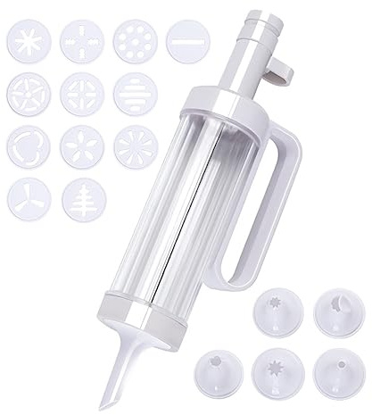 Plastic Cream Guns Pastry Syringes Extruder Pastry Nozzles Kitchen Accessories