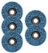 Shoze 5PCS Paint Remover Discs 115mm 4.5 Strip Discs Stripping Wheel Wire Wheels For Grinders Angle Grinders Strip for Angle Grinders Poly Strip Wheel Grinding Wheel Abrasive