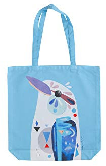 Maxwell & Williams Große Tragetasche, Motiv Koala, 100% Baumwolle, Mehrfarbig, 42 x 41 cm, Mit Print des Australischen Künstlers Pete Cromer, Farbenfrohe Einkaufstasche