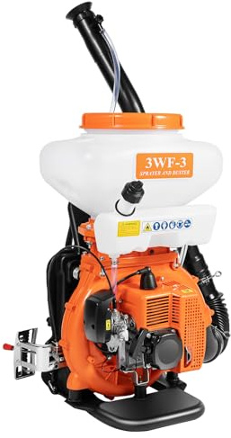 Rucksack Sprühgerät Benzin, 41.5CC Motorspritze 14L, 2.13kW Pestizid Sprühgerät mit 12m Reichweite, Für Landwirtschaft, Gartenbau, Pflanzenschutz