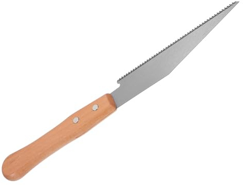 WOONEKY Serrucho de Mano Pequeño Japonés con Mango Ergonómico y Dientes Finos para Corte Preciso de Madera Bricolaje y Carpintería