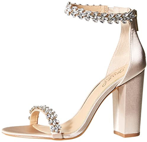 Jewel Badgley Mischka Mayra Ankle Strap Evening Shoe