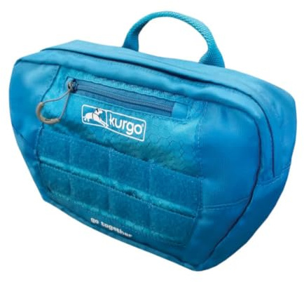 Kurgo RSG Pack Pannier | Seitentasche für Hundegeschirr, Zwei Reißverschlussfächer, Ripstop, MOLLE-kompatibel