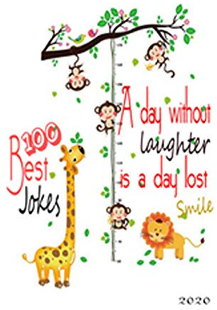 A day without laughter is a day lost : Top 100 jokes: Give yourself happiness by reading one joke : A Book of size 6×9