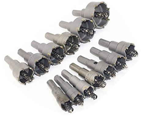 SYHML-SHOP 1 Pièces Ensemble De Scies-Cloches Carotteuses en Acier Au Carbure 15-100mm Scie-Cloche Foret pour Cuivre, Acier Inoxydable, Métal, Bois, Plastique (Hole Diameter : 80mm)