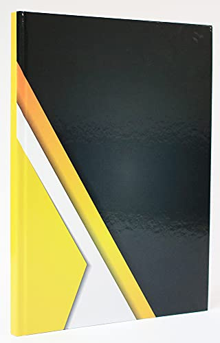 ADINA Kladde Notizbuch A4 kariert 96 Blatt mit festem Deckel starkes Papier 80g/qm (Design 2, 1 Stück)