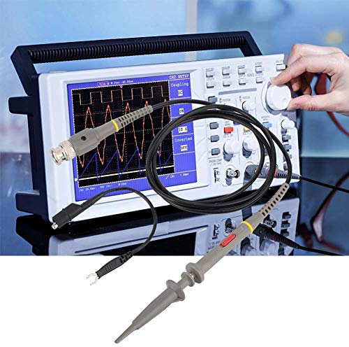 Oszilloskop-Tastkopf, PVC LA05110 1M 100MHz PVC-Messleitungs-Kit Oszilloskop-Tastkopf-Zubehör mit isolierter Schutzhülle für Instrumenteningenieur