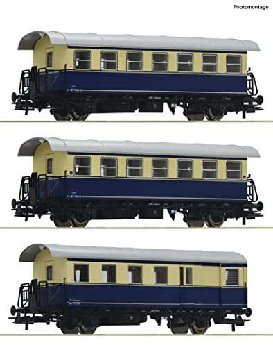 Roco 74192 H0 3er-Set Spantenwagen der ÖBB