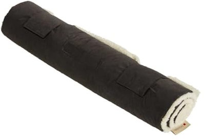 Couverture de voyage Vagabund imitation peau de mouton Gris