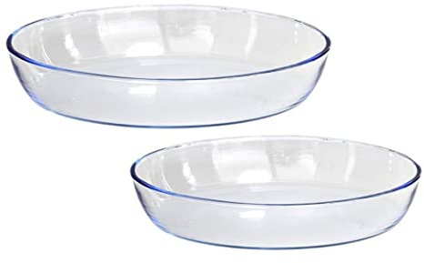 Fuente horno oval cristal 35 x 26 cm