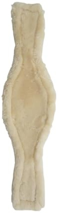 Kentucky - Lammfell Gurt Cover Anatomisch Naturel 135 cm