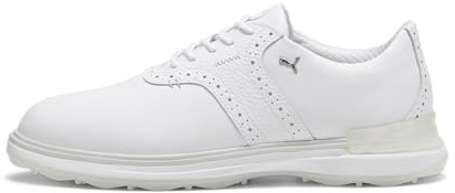 PUMA Avant-golfskor för män, Puma vit aska grå Puma vit, 39 EU