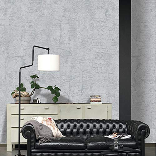 Generic Tapete, Vintage Vlies Tapete Zement Wohnzimmer Schlafzimmer Kleidung Shop Tapete/Grau/0,53 * 10M