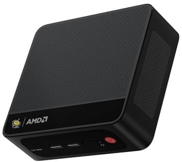 Beelink SER5 MAX Mini PC, AMD Ryzen 7 7735HS, 8C/16T bis zu 4.75GHz, 24GB LPDDR5 RAM 1TB M.2 NVME SSD Windows 11 Pro, 4K Triple-Display(HDMI/DP/Type-C) BT5.2, WiFi6, 2.5G LAN | Bis zu 4,75 GHz, Wi-Fi 6, AMD Radeon 680M, kompatibel mit 4K-Displays bei 144 Hz für bis zu 3 Monitore (HDMI/DP/Type-C)