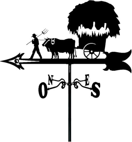 Girouette indicateur de direction Outils de mesure de jardin avec pour extérieur, ferme, cour, jardin, tonnelle, bus