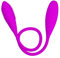 Parejas vibrador 7 modos doble consolador de silicona impermeable vibrador seguro de doble final para parejas clítoris, anal, vaginal, pezón, estimulador de punto G para mujeres lesbianas