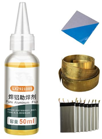 Lötfluxpaste - 50 ml Lötpaste | Flüssiges Löten | Schweißdose Pastte | Elektrischer Fluss zum Löten ideal für Leiterplattenreparaturen, elektrische Arbeiten und präzise Anwendungen