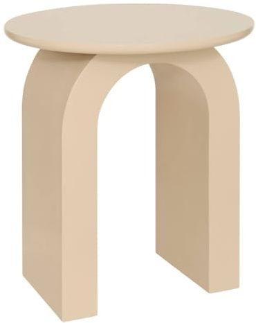 Atmosphera - Table d'appoint stoa Beige 40x40cm