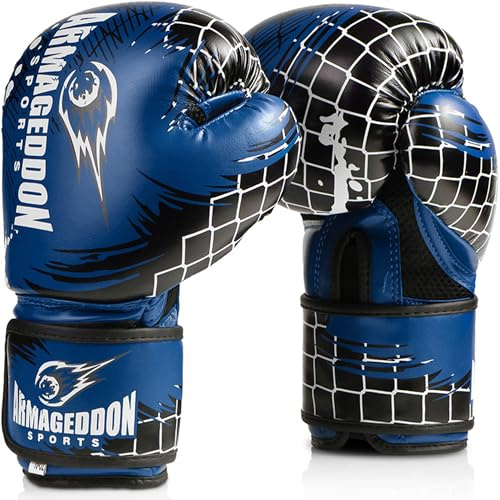 Guantoni da boxe uomo donna – Guanti da allenamento per boxe, kickboxing e Muay Thai – Guantoni in pelle sintetica PU per uomini e donne – Guantoni da sparring per sport da combattimento