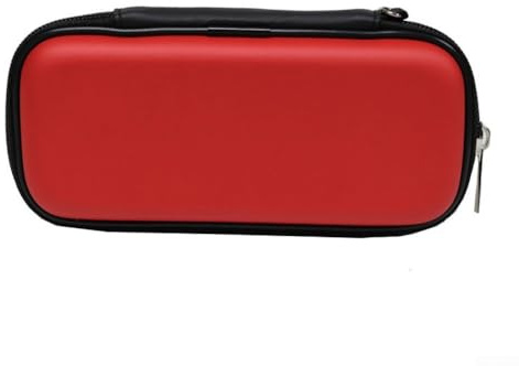 Custodia rigida portatile per accessori per freccette, custodia rigida in EVA con scomparti rimovibili in schiuma per 3 freccette, protezione e organizzazione sicura da viaggio