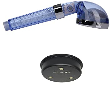 Smarald® Wellness shower head with integrated Aquadea - swirl technology (according to Viktor Schauberger) and a built-in anti-ageing shower filter. Exclusive product. Made in Germany