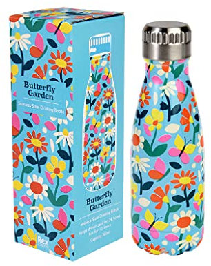 Rex London Butterfly Garden 260ml Stainless Steel Bottle