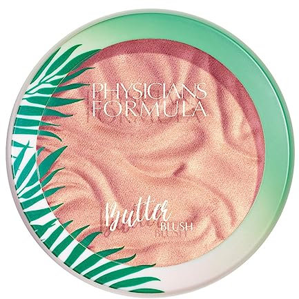 Physicians Formula Murumuru Butter Blush, Creamy Powder Blush Infused with Murumuru Butter for a Radiant Goddess Glow, Silky Soft Texture, Natural Glow Shade