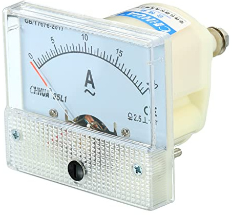 YOKIVE Analogico Pannello Amperometro, 85L1 Ampere Misuratore Corrente Tester, Ottimo per Ufficio, Arte, Casa, Ogni giorno Uso (AC 0-20A)