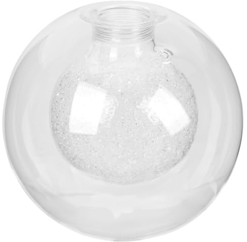 Angoily Abat-Jour En Verre G9 Globe Rond 3.94 Pouces Pour Lustre Plafonnier Intérieur Décoration Facile À Installer Protection Ampoule