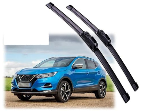 Car Front Wiper Blades Brushes Cutter U J Hook For Nissan For Qashqai J11 2013 2014 2015 2016 2017 2018 2019 Windshield Wiper