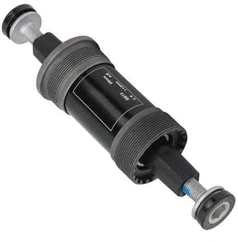 Tretlager Fahrrad Fahrrad 68 mm abgedichtetes Tretlager Mountainbike 113 mm / 120 mm / 126 mm Quare Hole Kurbelachse for Kurbelgarnitur mit quadratischer konischer Spindel Tretlager(120mm)