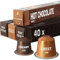 Chocolate Variety Pack | Nespresso Compatible | 20 Sweet and 20 Creamy Pods | Great for All Ages