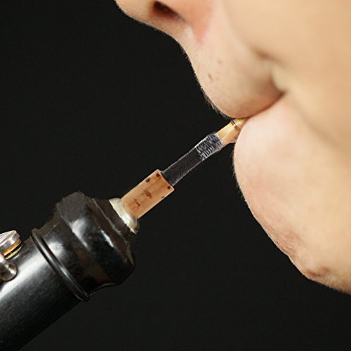 CHICIRIS Oboe Reeds Professionelles Handgefertigtes Rohrschild für Oboe mit Transparenten Rohrhülsen -Windinstrumenten -Accessoire für Musiker Studenten (1PCS)