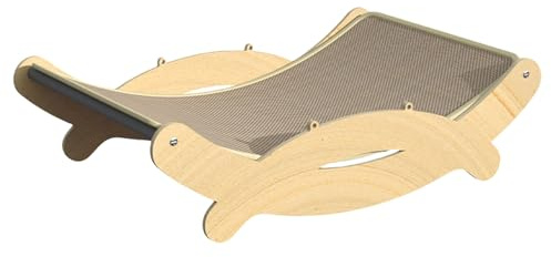 Sofá cama multiusos para gatos, cómoda tabla rascadora para varias decoraciones del hogar, entretenimiento, sala de estar, tela de sisal, rascador para gatos