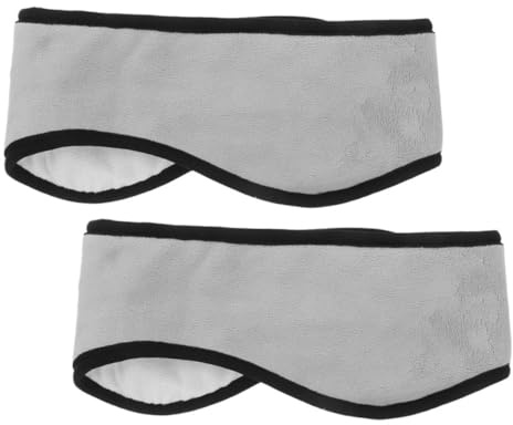 VERDANVERSE 2pcs Sleep Earmuffs Warm Winter Noise Cancelling Adjustable Cover for Men Woman Girl Soft Handband Mask Interference Ear Muff