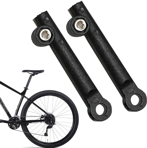 Generisch 2 Stück Fahrrad Schutzblech Halterung, Edelstahl Gabelhalterung Adapter, Schutzblech-Stützrahmen, Fahrrads Schutzblechs Zubehör, Für Mountainbike, Rollerfahrer